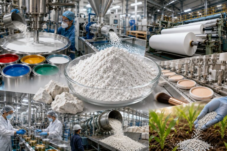 Pemakaian calcined kaolin